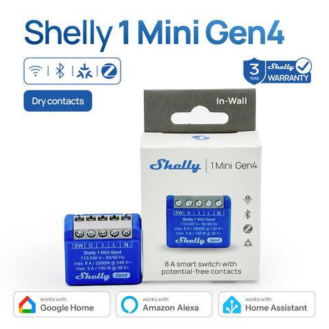 Shelly 1 Mini Gen4