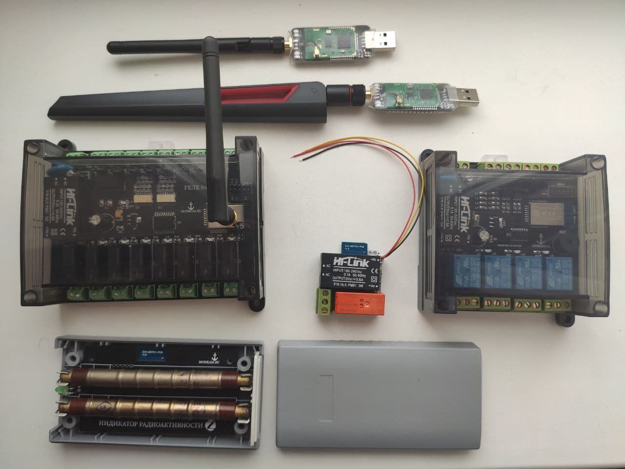 Zigbee-датчик радиоактивности