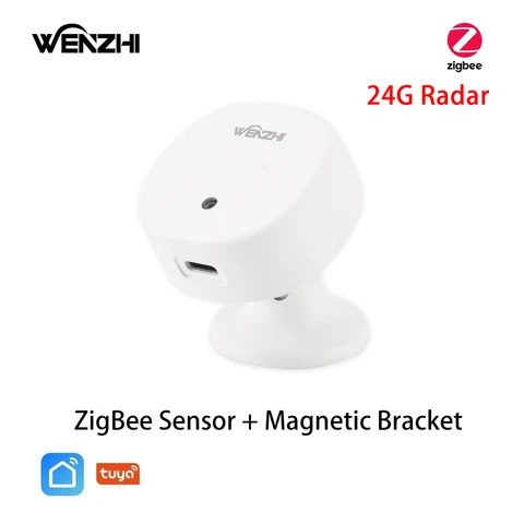 Zigbee mmWave датчик присутствия — вариант для комнат, где обычный PIR слишком грубый.