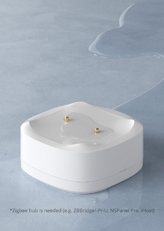 SONOFF SNZB-05P — Zigbee-датчик протечки для HomeAssistant: положил у стиралки/под мойку, поймал…