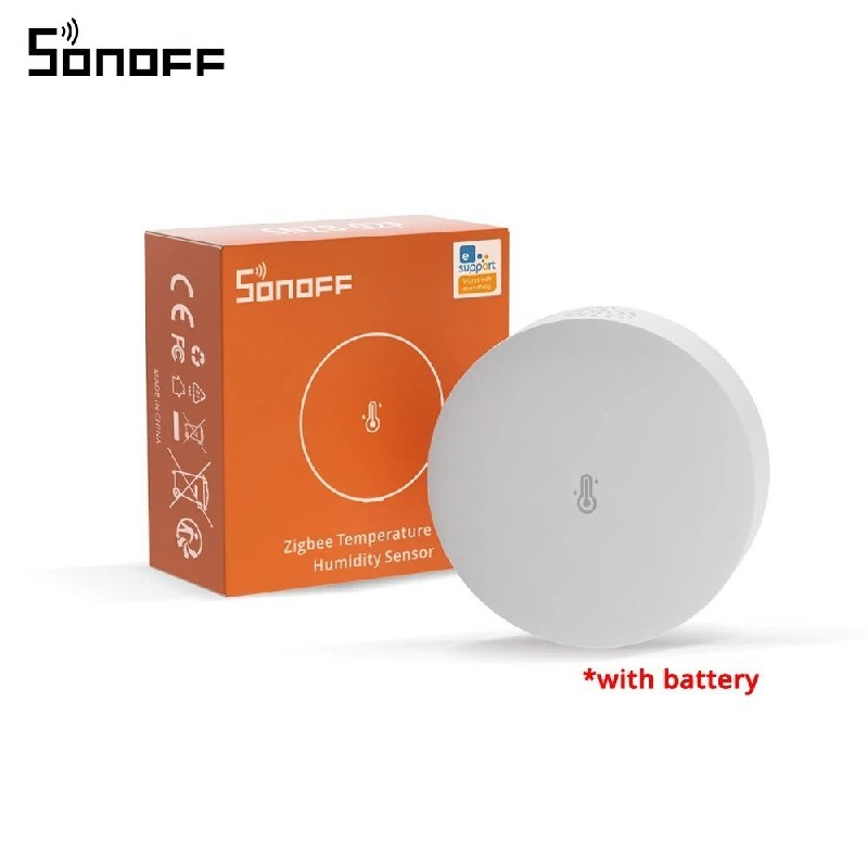 SONOFF SNZB-02P — Zigbee датчик температуры и влажности для HomeAssistant: воткнул батарейку, спарил, и…