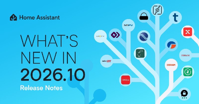 Home Assistant 2026.10 - релиз «You are here»: новая карта, триггеры без ручных ID и 15 новых интеграций